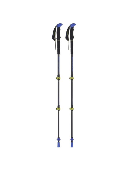 Bastone da Trekking Viking Carbo-Lite Nero 135 cm (2 Unità)