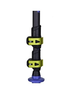 Bastone da Trekking Viking Carbo-Lite Nero 135 cm (2 Unità)