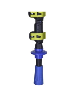 Bastone da Trekking Viking Carbo-Lite Nero 135 cm (2 Unità)