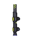 Bastone da Trekking Viking Carbo-Lite Nero 135 cm (2 Unità)