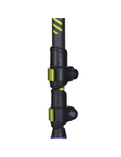 Bastone da Trekking Viking Carbo-Lite Nero 135 cm (2 Unità)