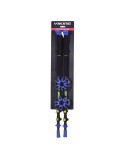 Bastone da Trekking Viking Carbo-Lite Nero 135 cm (2 Unità)