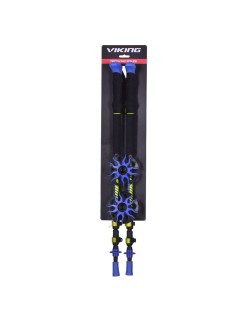 Bastone da Trekking Viking Carbo-Lite Nero 135 cm (2 Unità)