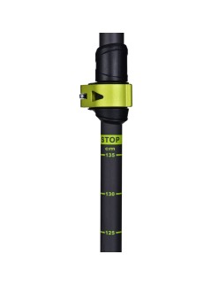 Bastone da Trekking Viking Carbo-Lite Nero 135 cm (2 Unità)