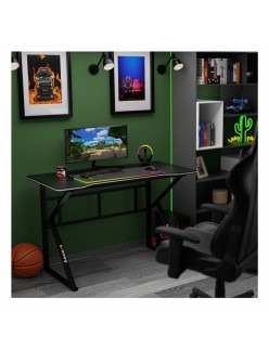Mesa de Escritório Gaming Huzaro HZ-Hero 1.6 Black Preto 120 x 75 x 60 cm