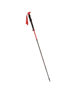 Bastone da Trekking Viking Spider FS Nero Rosso 130 cm (2 Unità)