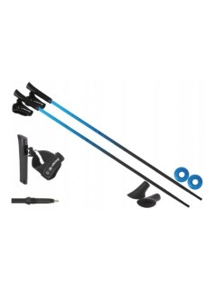 Bastone da Trekking Viking Pro-Trainer Azzurro Nero 115 cm (2 Unità)