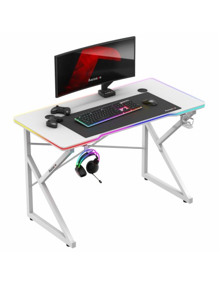 Schreibtisch Huzaro HZ-Hero 1.7 RGB White Schreibtisch Huzaro HZ-Hero 1.7 RGB White