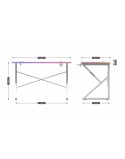 Schreibtisch Huzaro HZ-Hero 1.7 RGB White