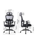 Bürostuhl Tuckano T6 BLACK Schwarz