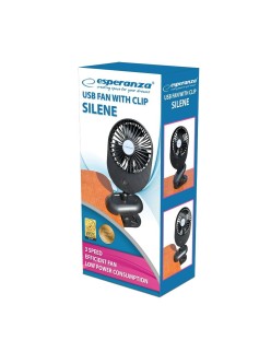 Ventilador de Sobremesa Esperanza EHF103K Negro