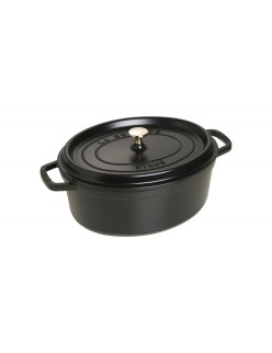 Kochtopf mit Deckel Zwilling Cocotte Schwarz Gusseisen