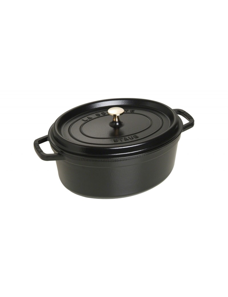 Marmite avec couvercle Zwilling Cocotte Noir Fonte