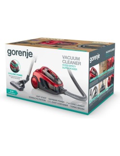 Aspirador sem Saco Gorenje VCE03SPRCY Vermelho 800 W