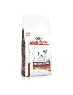 Futter Royal Canin Gastrointestinal Low Fat Small VHN Erwachsener Fleisch Vögel 3,5 g 1,5 Kg