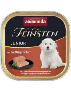 Nassfutter Animonda  Vom Feinsten Rindfleisch Leber Schwein 150 g