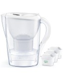 Brocca filtrante Brita Marella +3 Maxtra Pro PP Bianco polipropilene 2,4 L 150 l