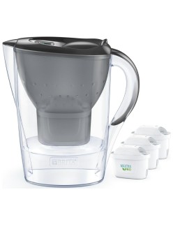 Brocca filtrante Brita Marella +3 Maxtra Pro PP Grigio polipropilene 2,4 L 150 l