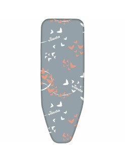 Funda Para Tabla de Planchar Vileda 172217 Azul Verde Gris Estampado 2 en 1 Premium