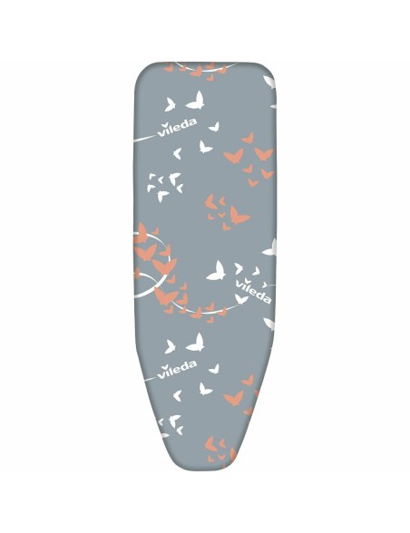 Funda Para Tabla de Planchar Vileda 172217 Azul Verde Gris Estampado 2 en 1 Premium