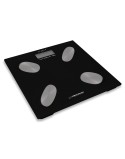 Digital Bathroom Scales Esperanza EBS022K  Black Tempered glass