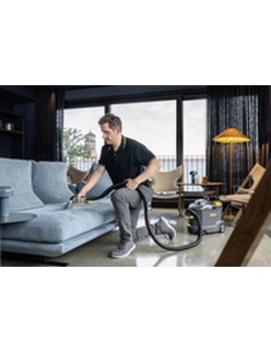 Aspirador Kärcher Puzzi 8/1 Amarillo Negro Gris 1200 W