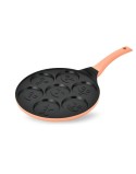 Sartén Feel Maestro MR-1222-B SMILE Negro Naranja Aluminio Ø 26 cm