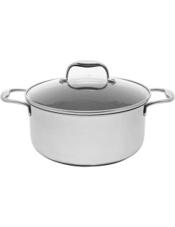 Kochtopf mit Deckel Kohersen 71104 Silberfarben Edelstahl Aluminium Ø 24 cm 4,9 L