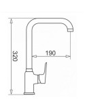 Mixer Tap Pyramis 090923338 Granite