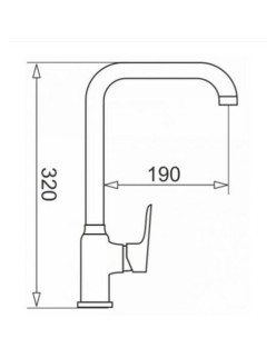 Mixer Tap Pyramis 090923338 Granite