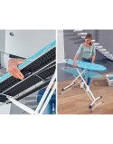 Asse da Stiro Leifheit                                 Azzurro Bianco Metallo 120 x 38 cm