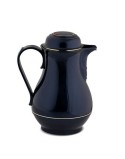 Thermos Rotpunkt Nero Blu scuro Metallo Acciaio inossidabile Plastica 1 L