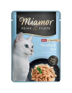 Comida para gato Miamor Fine Filets Tuna Pescado 100 g