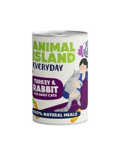 Comida para gato ANIMAL ISLAND Turkey 400 g