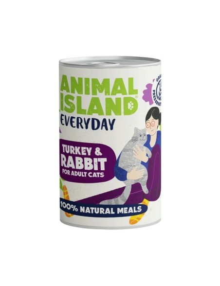 Comida para gato ANIMAL ISLAND Turkey 400 g