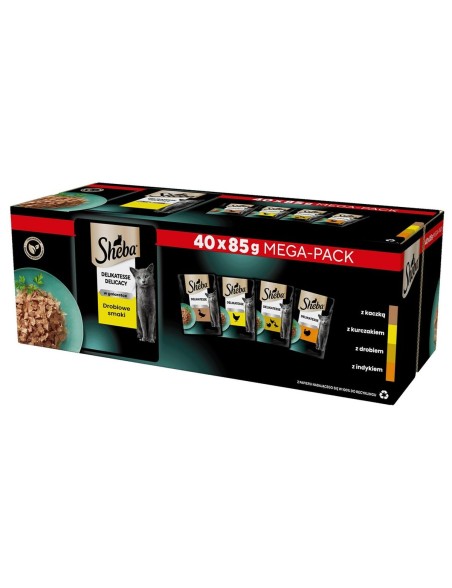 Aliments pour chat Sheba Delicacy Poulet