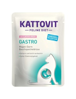 Comida para gato Kattovit Gastro 12 x 85 g