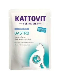 Comida para gato Kattovit Gastro 12 x 85 g