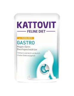 Comida para gato Kattovit Gastro 12 x 85 g
