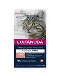 Comida para gato Eukanuba Grain Free Senior Salmon Pescado 2 Kg
