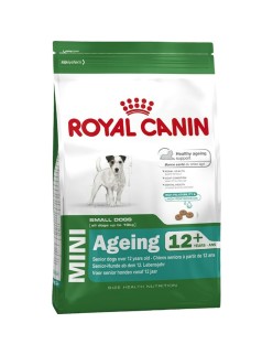Pienso Royal Canin Mini Ageing 12+ Adulto Senior Aves 3,5 g