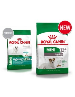 Pienso Royal Canin Mini Ageing 12+ Adulto Senior Aves 3,5 g