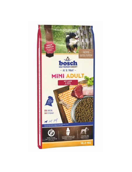 Pienso BOSCH Adulto Cordero Arroz 15 kg