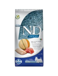 Pienso Farmina N&D Adulto Melón Salmón Pescado Bacalao 7 kg