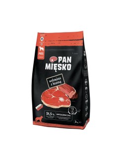 Futter PAN MIĘSKO                                 Rindfleisch 3 Kg