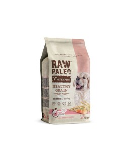Futter VETEXPERT Raw Paleo Healthy Grain Puppy Salmon y cebada Lachsfarben 2 Kg