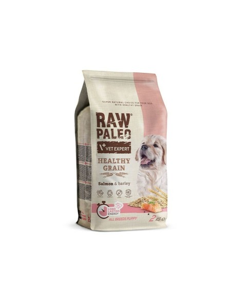 Futter VETEXPERT Raw Paleo Healthy Grain Puppy Salmon y cebada Lachsfarben 2 Kg