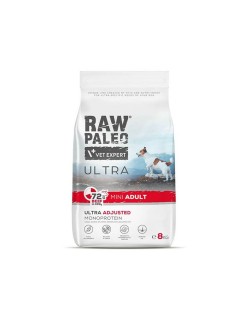Pienso VETEXPERT Raw Paleo Ultra Mini Adult Beef Ternera 8 kg