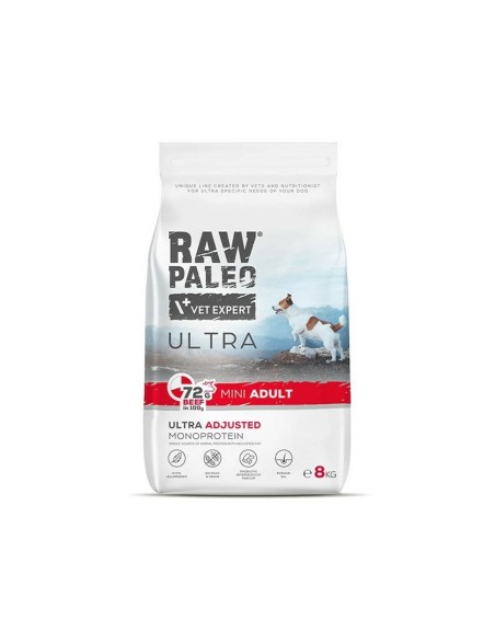 Pienso VETEXPERT Raw Paleo Ultra Mini Adult Beef Ternera 8 kg