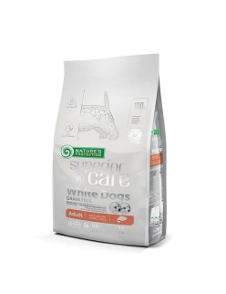 Pienso NATURE'S PROTECTION Superior Care White Dogs Salmón 10 kg
